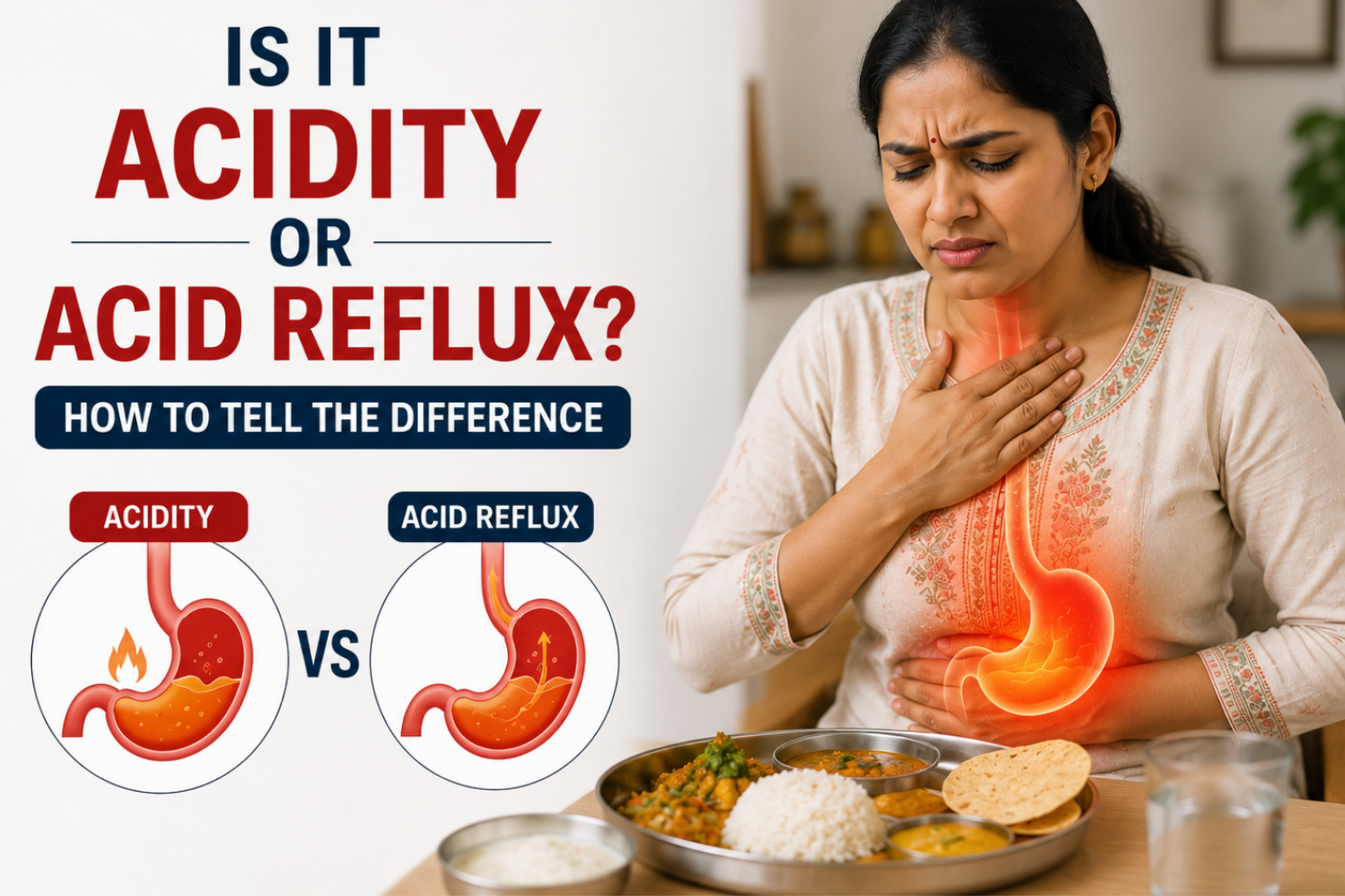  Is It Acidity or Acid Reflux? How to Tell the Difference